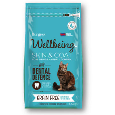 Burgess Wellbeing Skin And Coat Cat Food Burgess Wellbeing Skin And Coat Cat Food